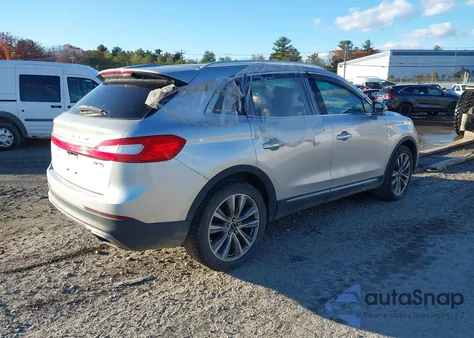 2016 Lincoln Mkx Reserve from USA, damaged, VIN 2LMTJ8LP1GBL75549